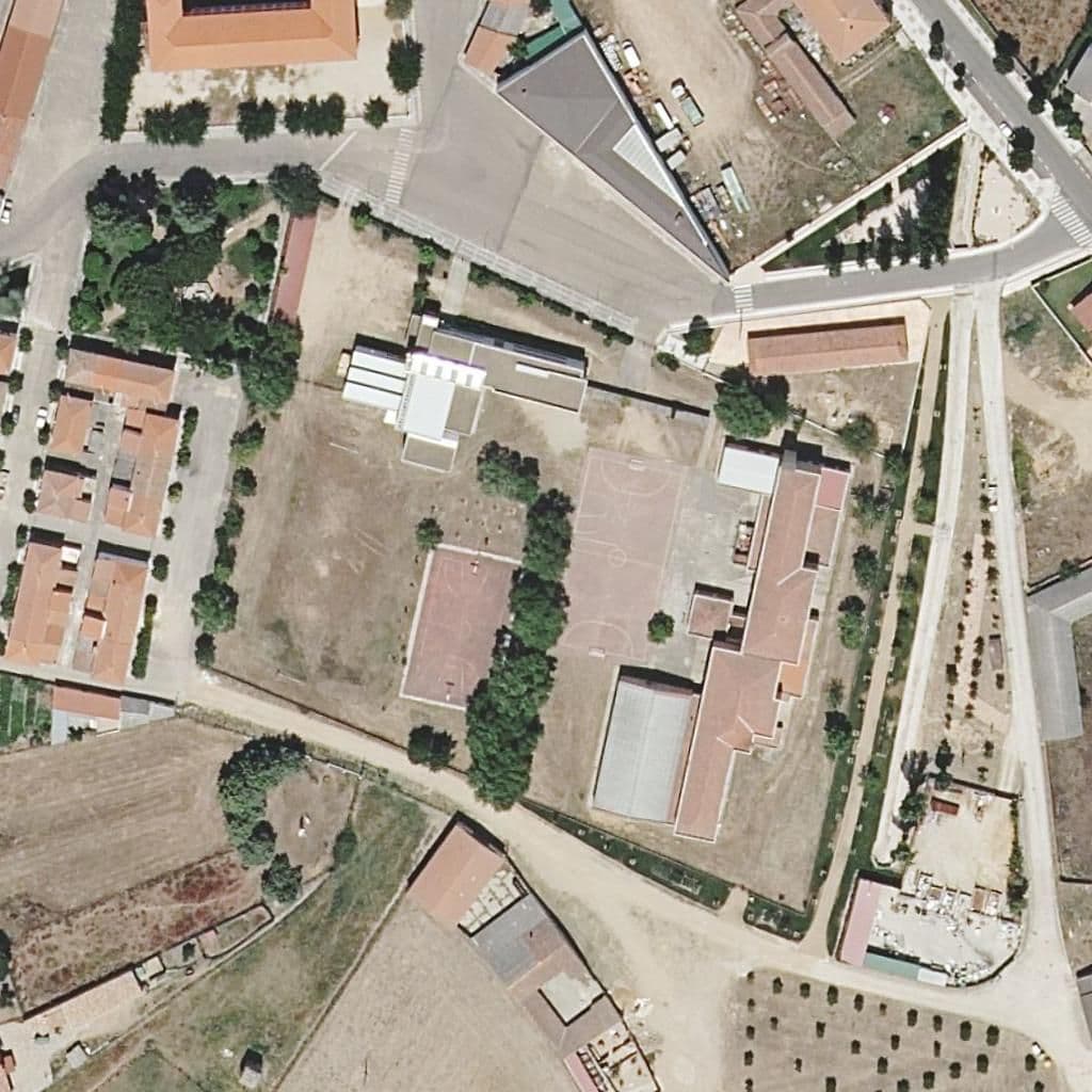 Aerial view of the grounds of CAMPO CHARRO