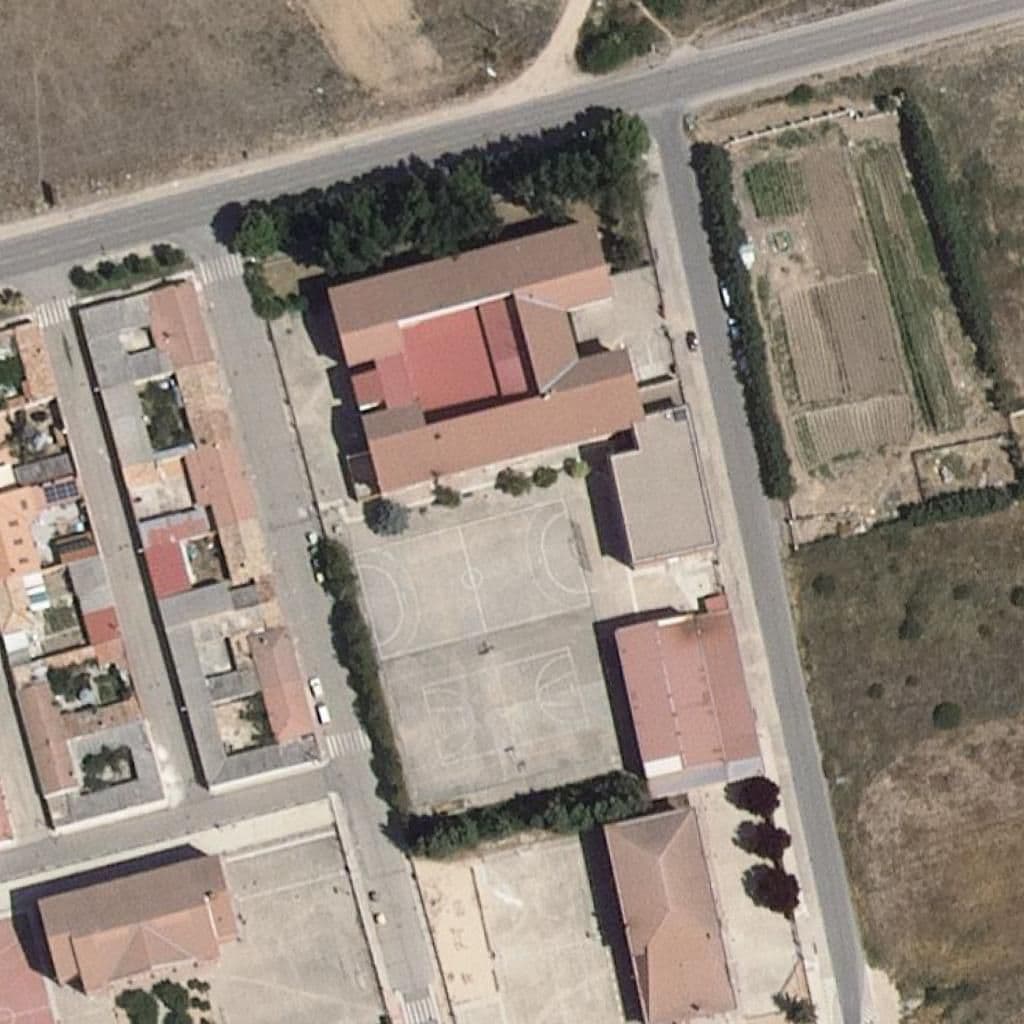 Aerial view of the grounds of CARDENAL SANDOVAL Y ROJAS