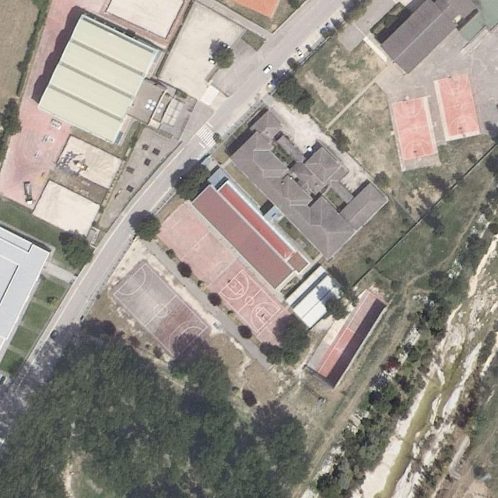 Aerial view of the grounds of CASTELLA VETULA