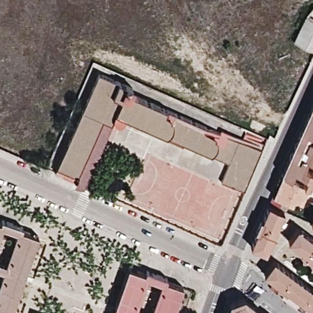 Aerial view of the grounds of EMPERADOR CARLOS