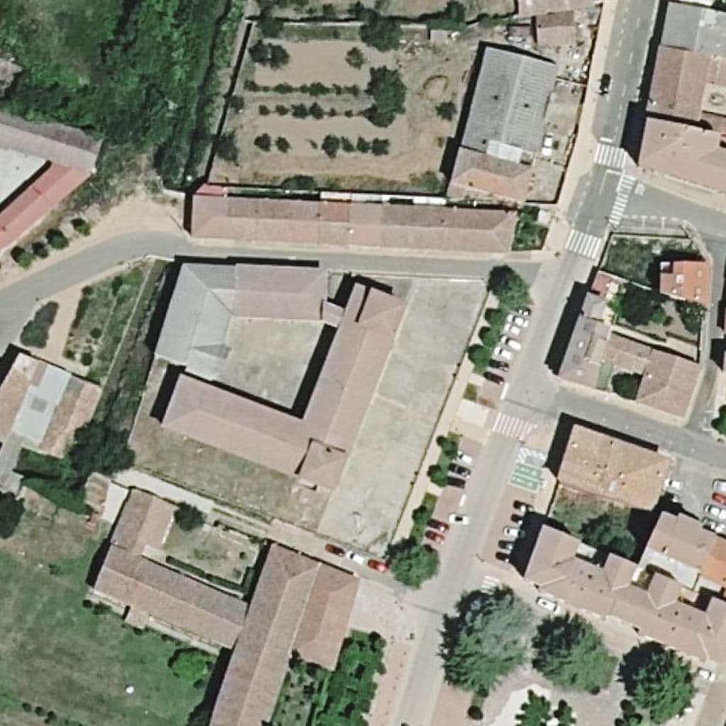 Aerial view of the grounds of FERNANDO DE CASTRO
