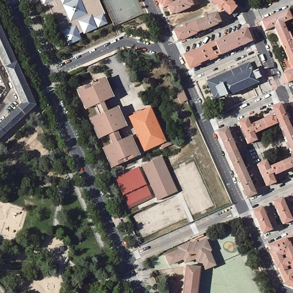 Aerial view of the grounds of FRANCISCO GINER DE LOS RÍOS