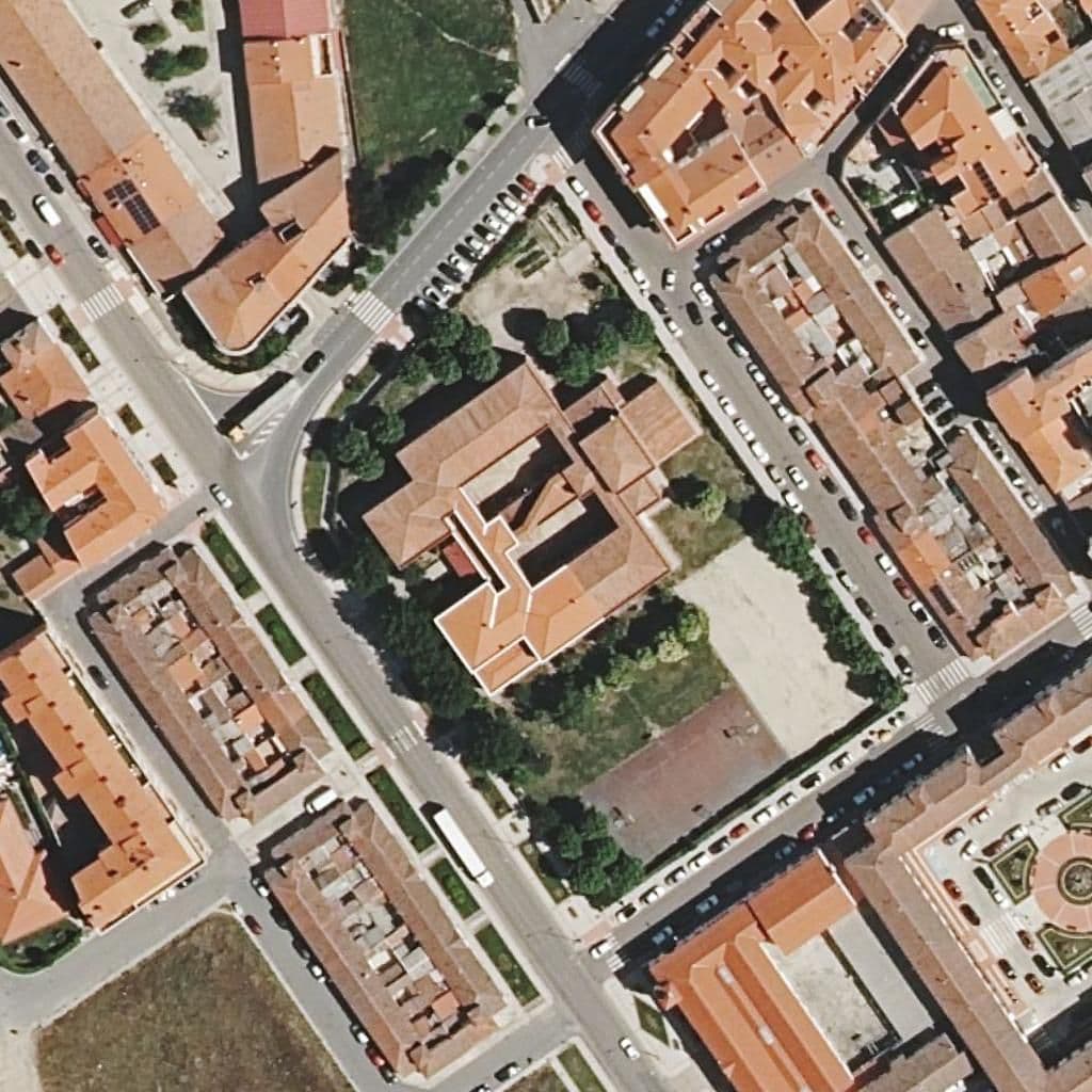 Aerial view of the grounds of GERMÁN SÁNCHEZ RUIPÉREZ