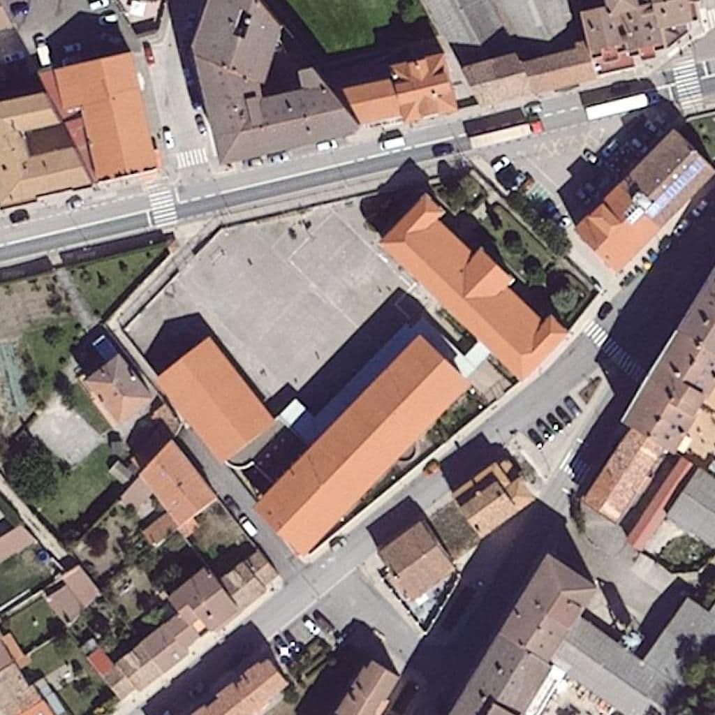 Aerial view of the grounds of HIPÓLITO RUIZ LÓPEZ