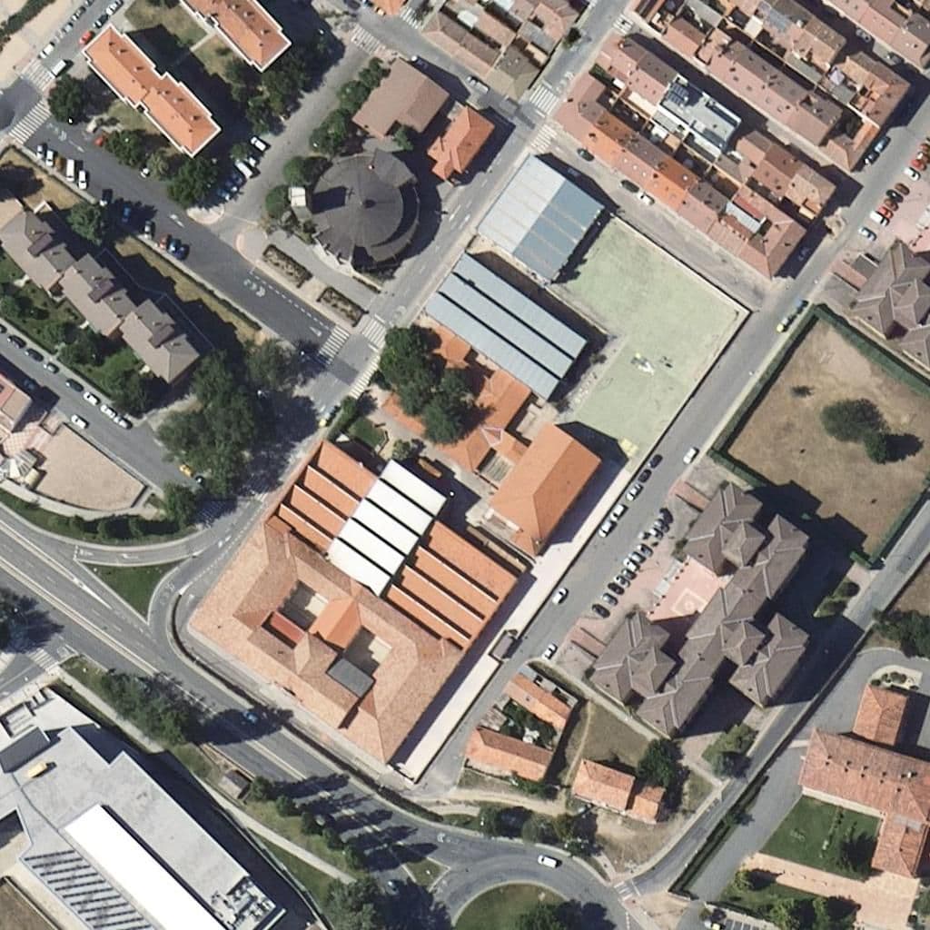 Aerial view of the grounds of LA ALBUERA