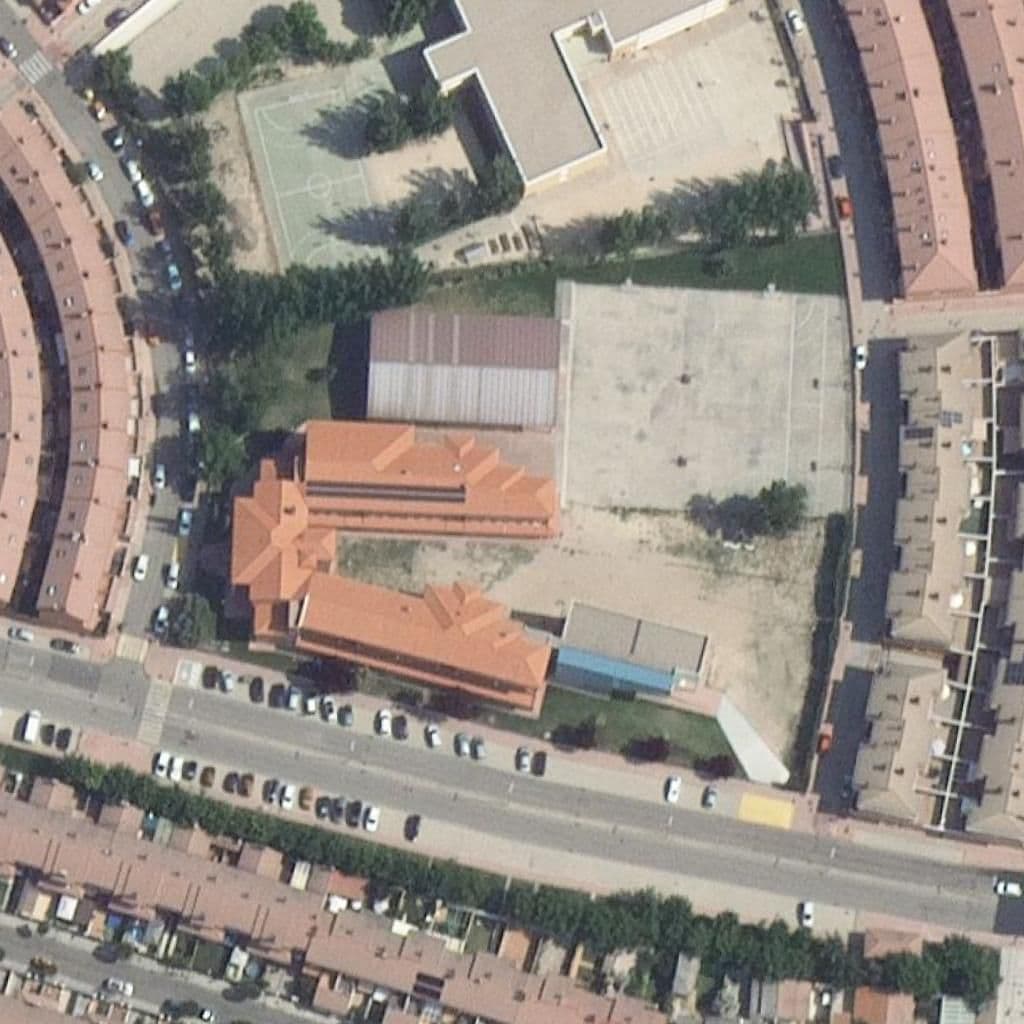 Aerial view of the grounds of MARÍA MOLINER