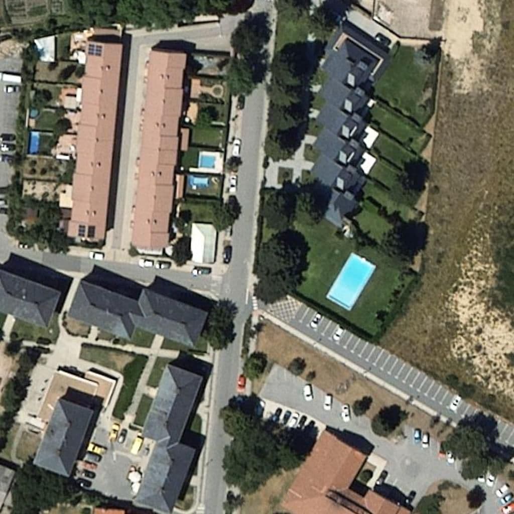 Aerial view of the grounds of PEÑALARA