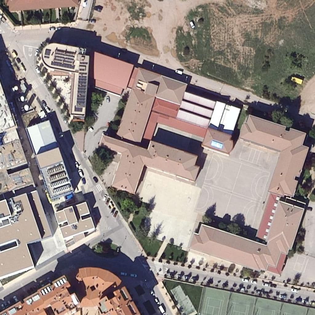 Aerial view of the grounds of POLITÉCNICO
