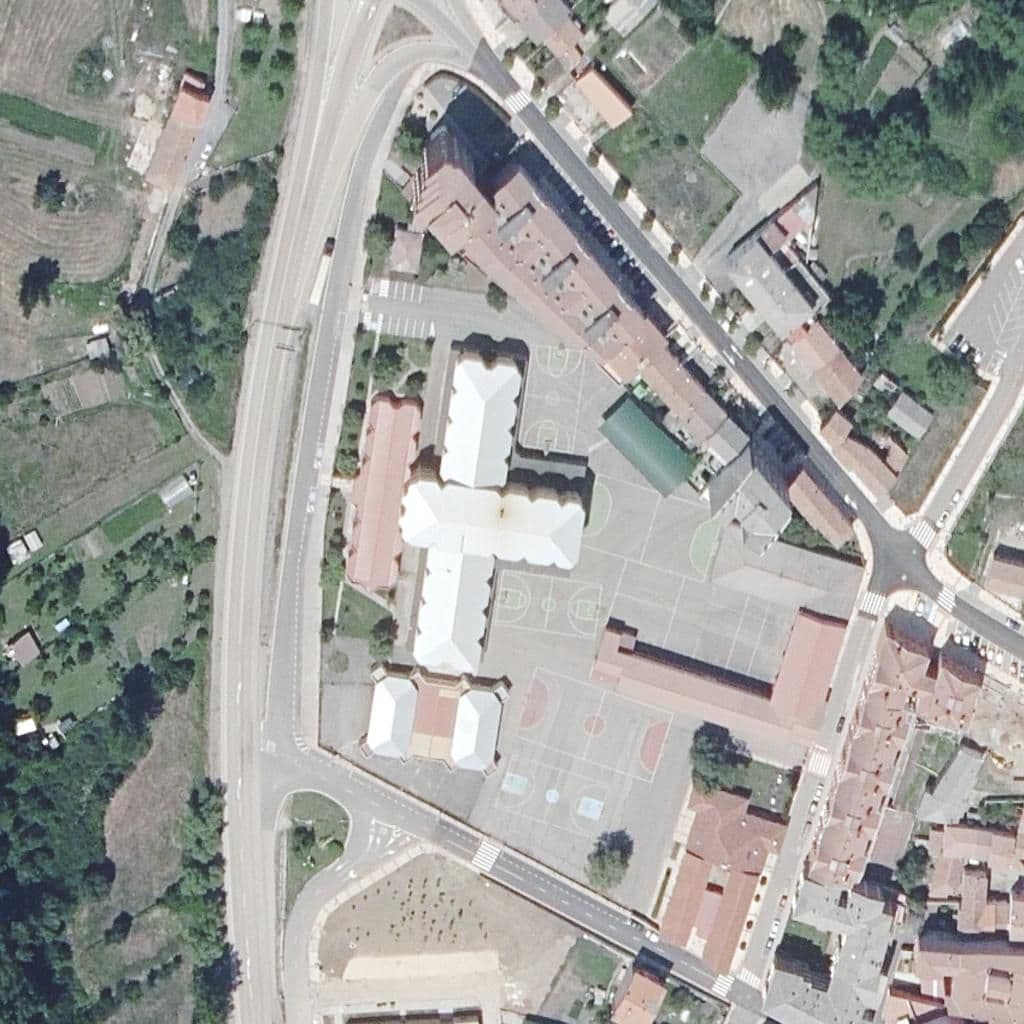 Aerial view of the grounds of RAMIRO II