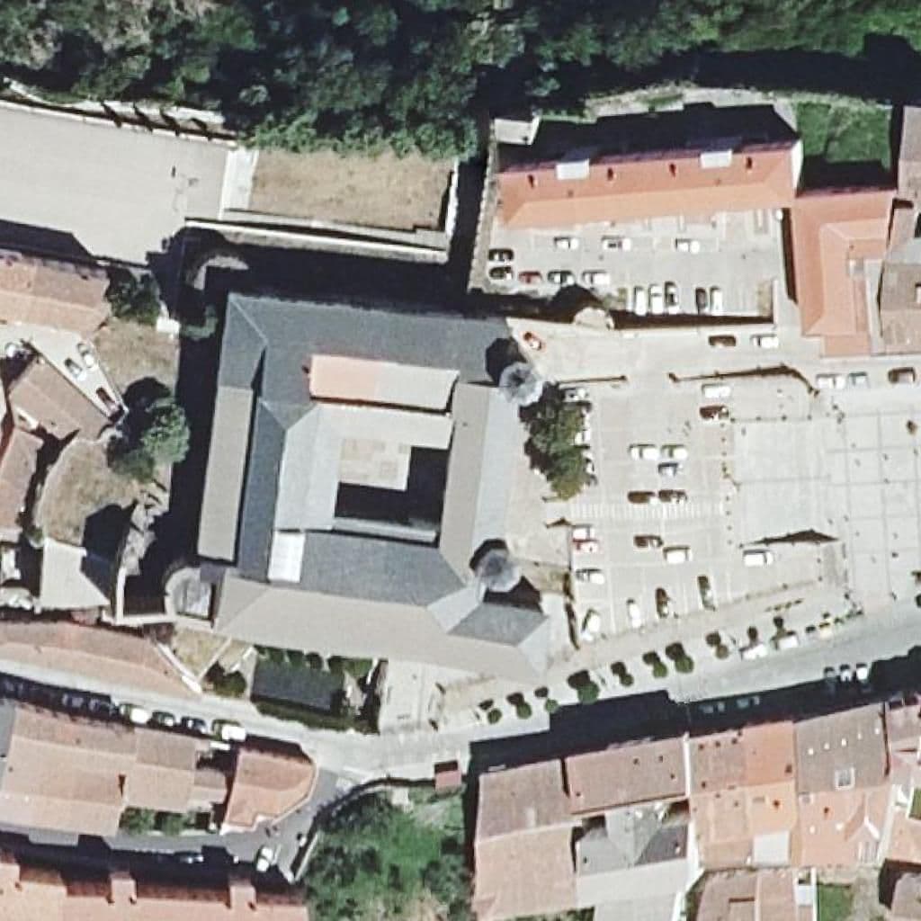 Aerial view of the grounds of RAMÓN OLLEROS GREGORIO