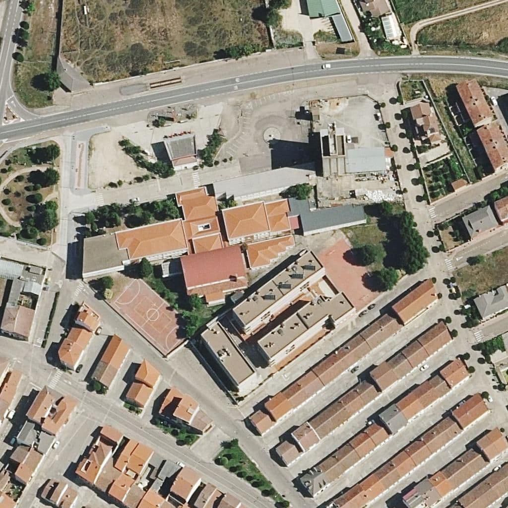 Aerial view of the grounds of RAMOS DEL MANZANO