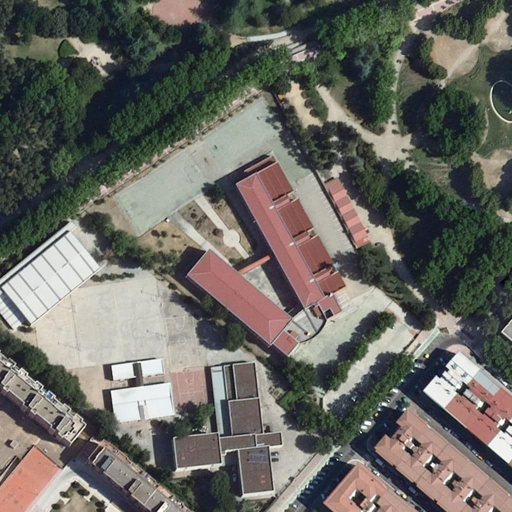 Aerial view of the grounds of RIBERA DE CASTILLA