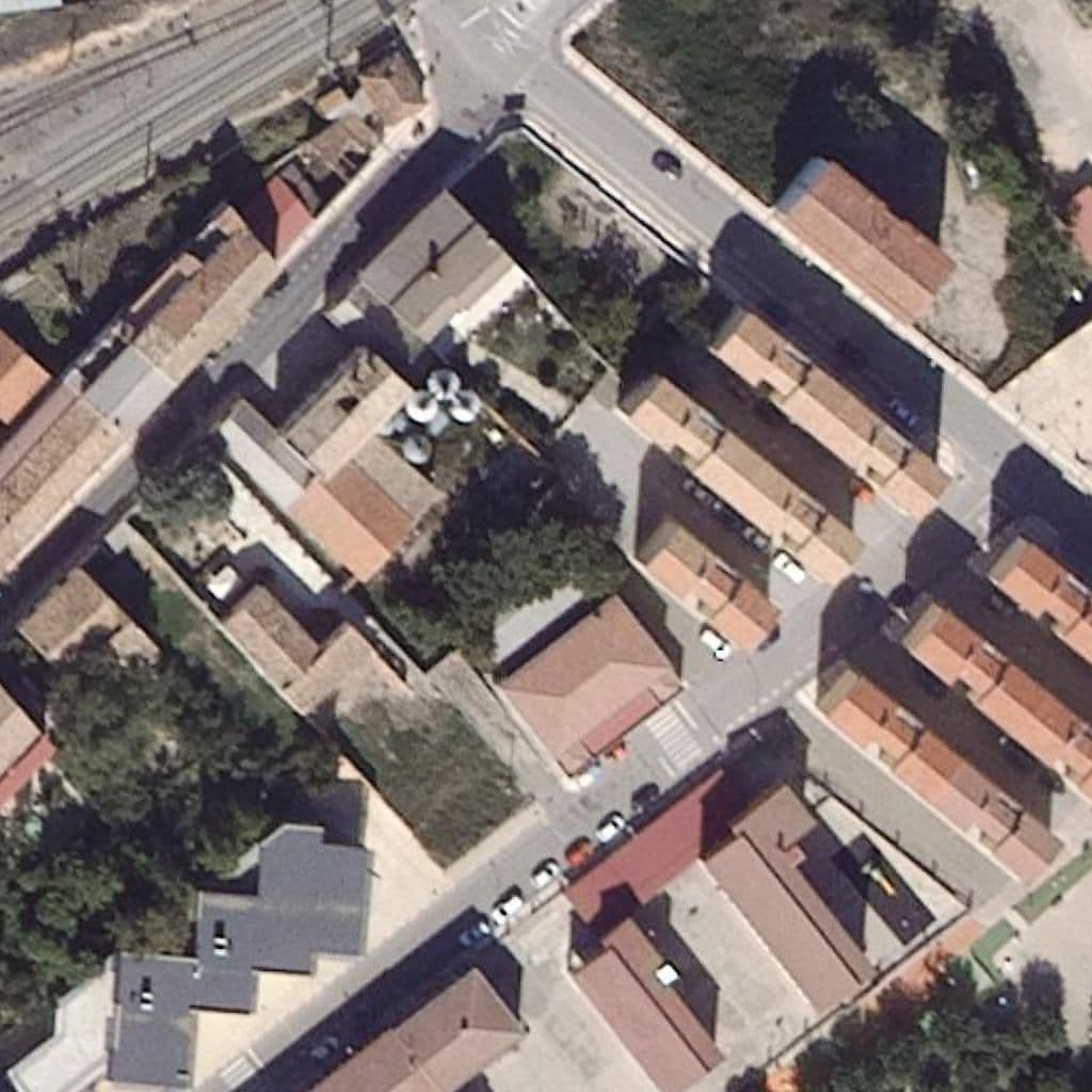 Aerial view of the grounds of RIBERA DEL JALÓN