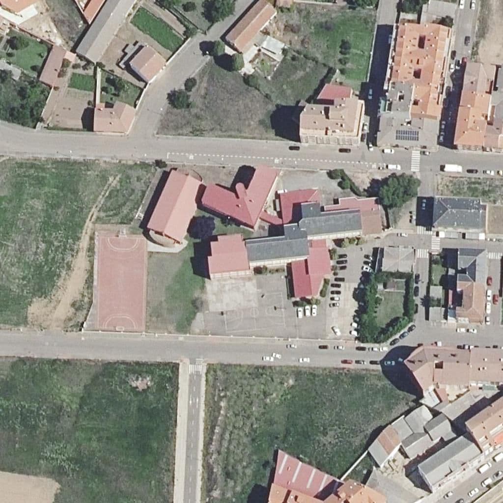 Aerial view of the grounds of RÍO ÓRBIGO