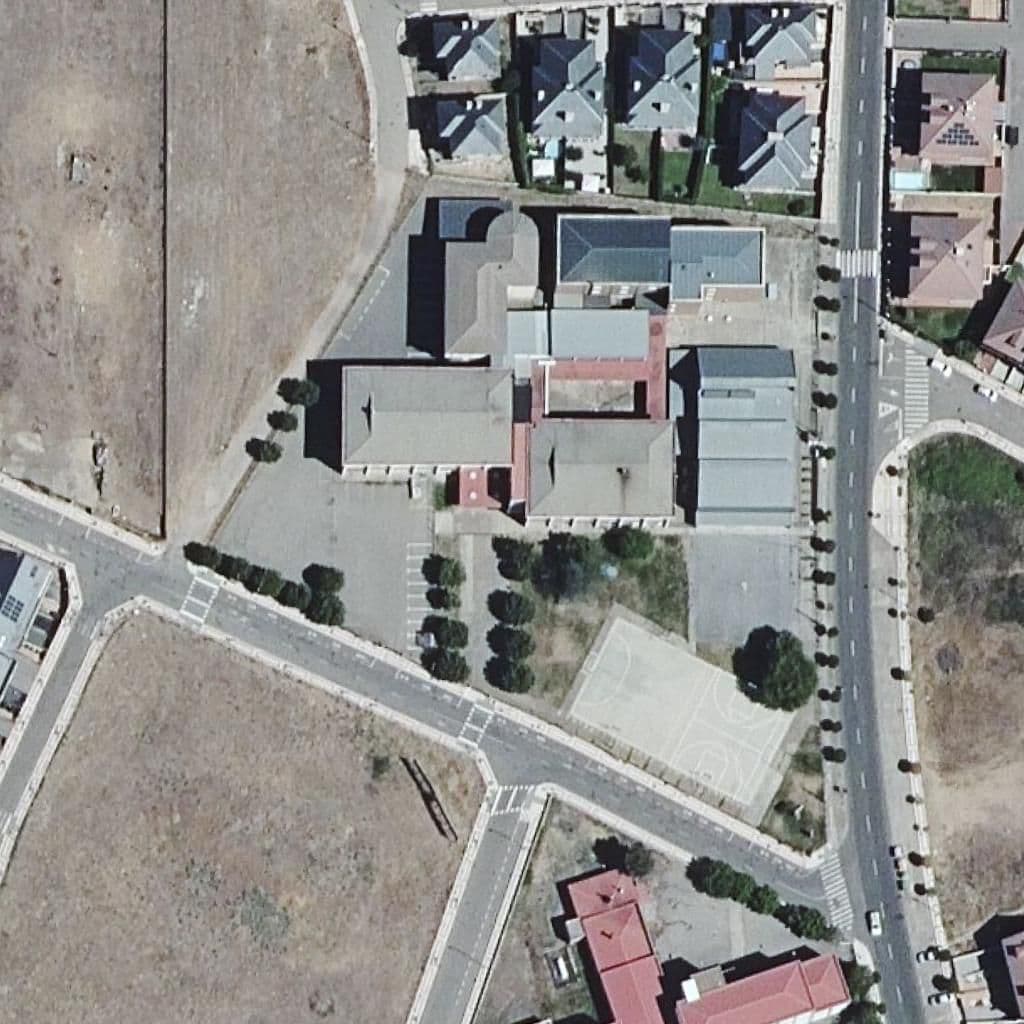 Aerial view of the grounds of SAN ANDRÉS