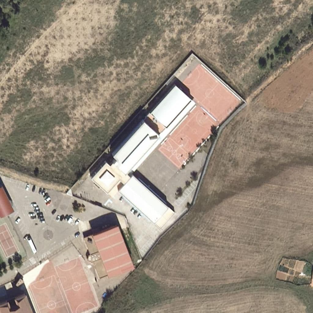 Aerial view of the grounds of VALLE DEL ARLANZA