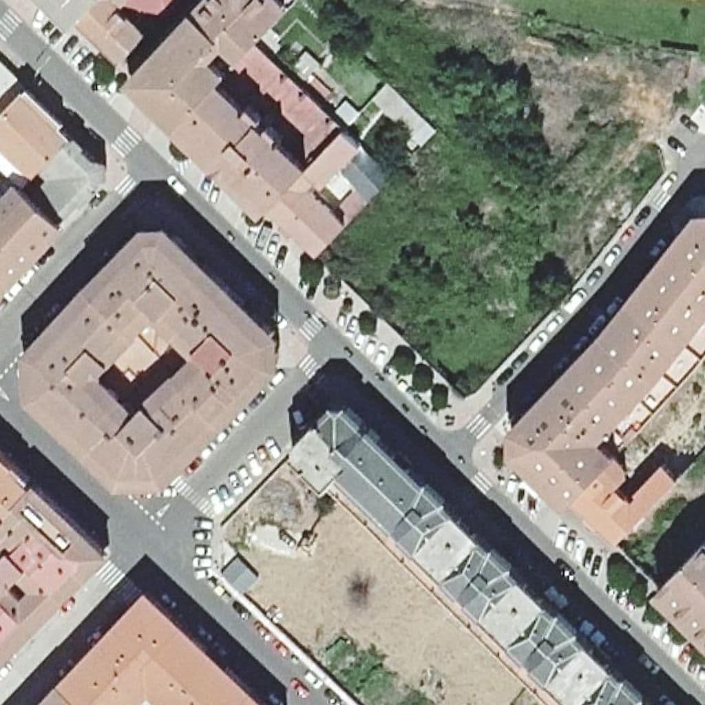 Aerial view of the grounds of VÍA DE LA PLATA