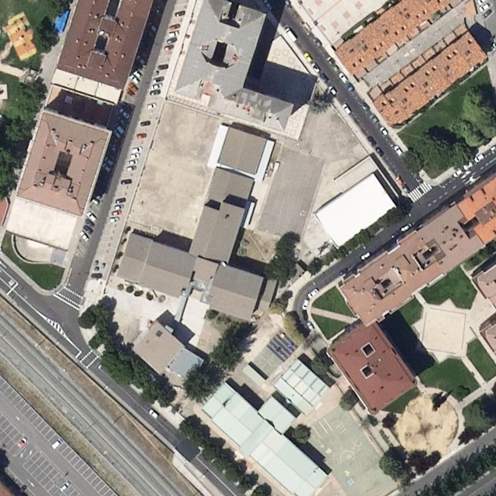 Aerial view of the grounds of VICTORIO MACHO
