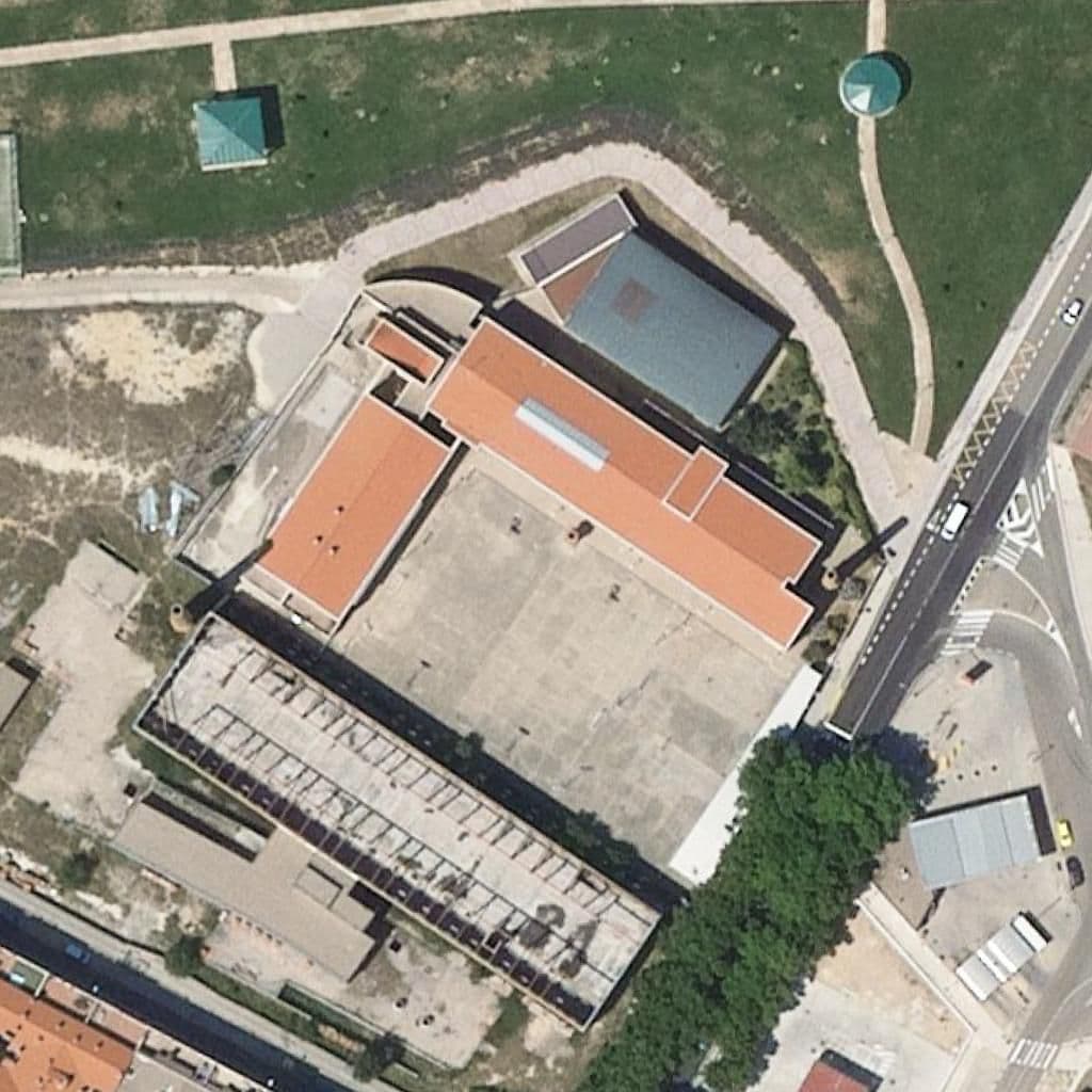 Aerial view of the grounds of VIRGEN DE LA CALLE