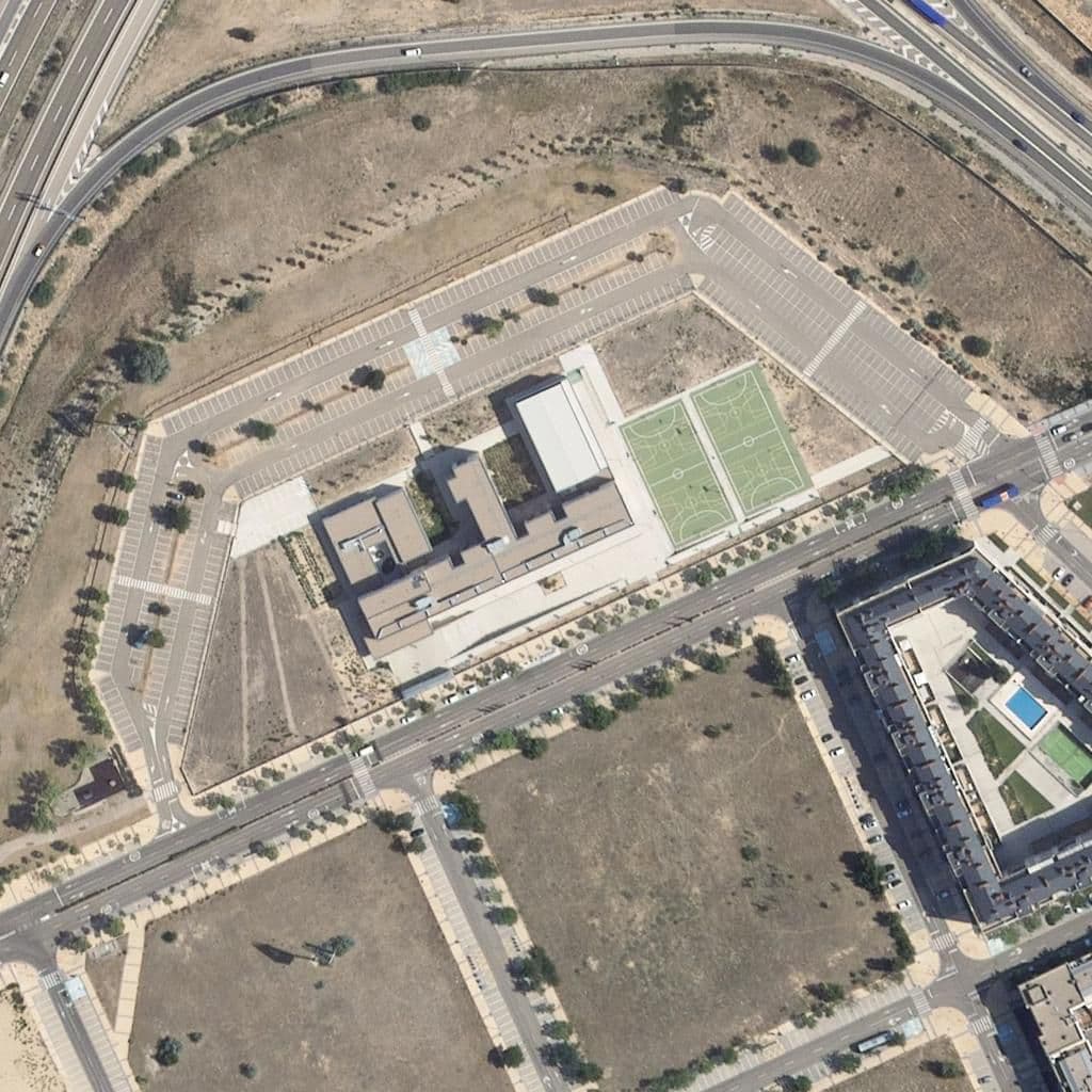 Aerial view of the grounds of ARROYO DE LA ENCOMIENDA