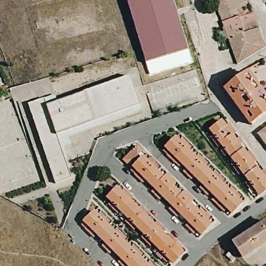 Aerial view of the grounds of MIGUEL DE UNAMUNO