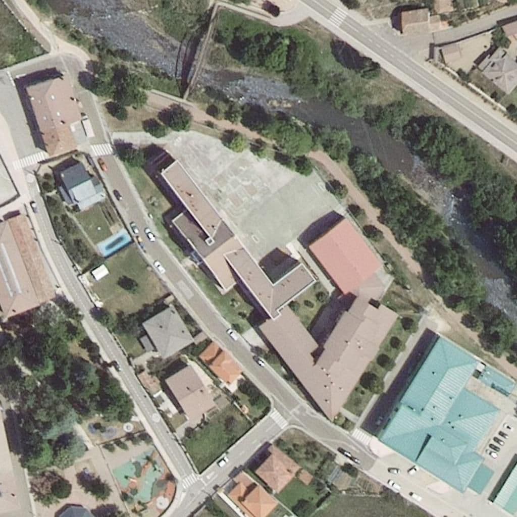 Aerial view of the grounds of MONTAÑA PALENTINA