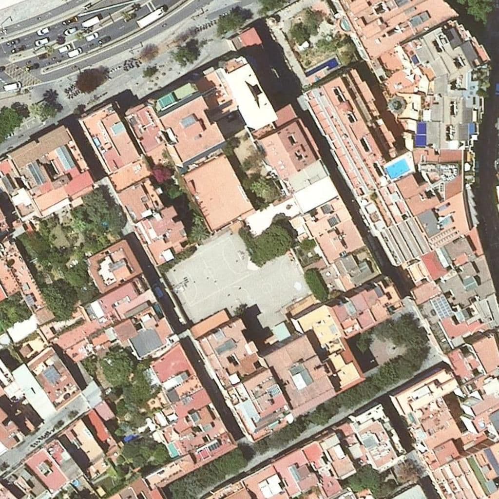 Aerial view of the grounds of Madres Concepcionistas De La Enseñanza