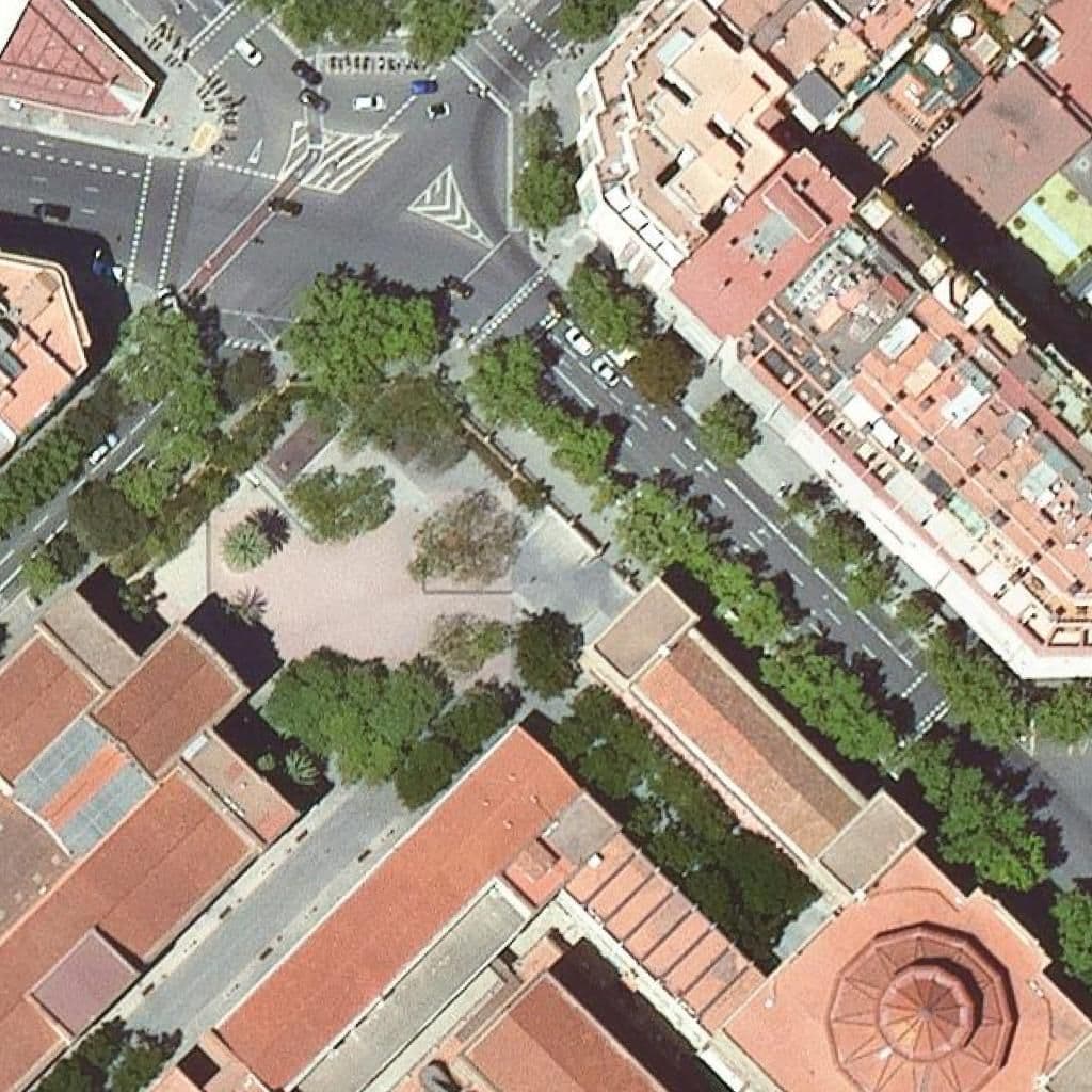Aerial view of the grounds of Ea La Industrial