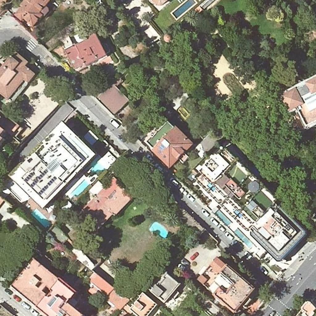 Aerial view of the grounds of Lli Privada El Camí Feliç Sant Gervasi