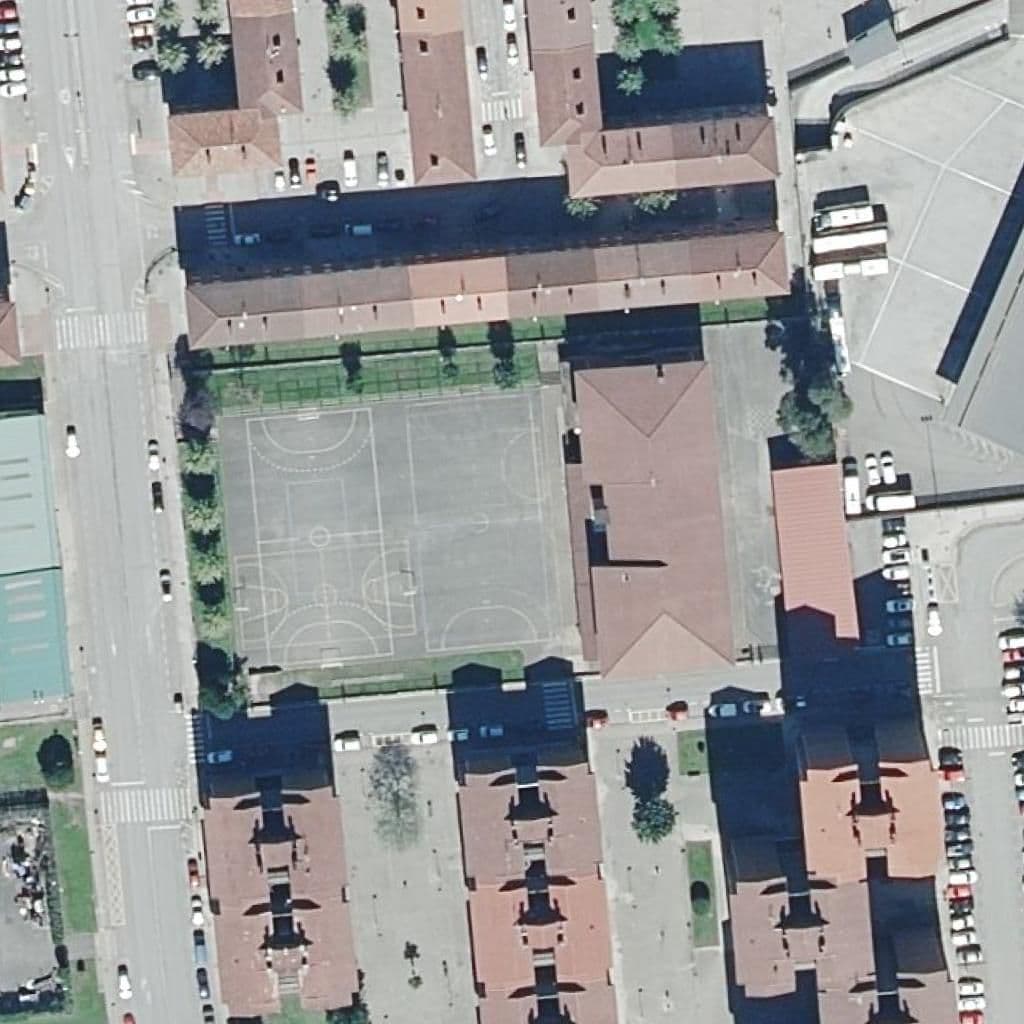 Aerial view of the grounds of C.P. "Llerón-Clarín"