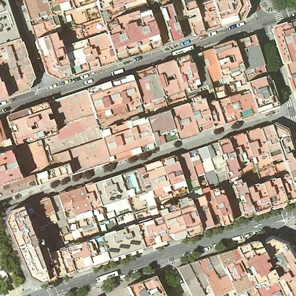 Aerial view of the grounds of Santa Marta