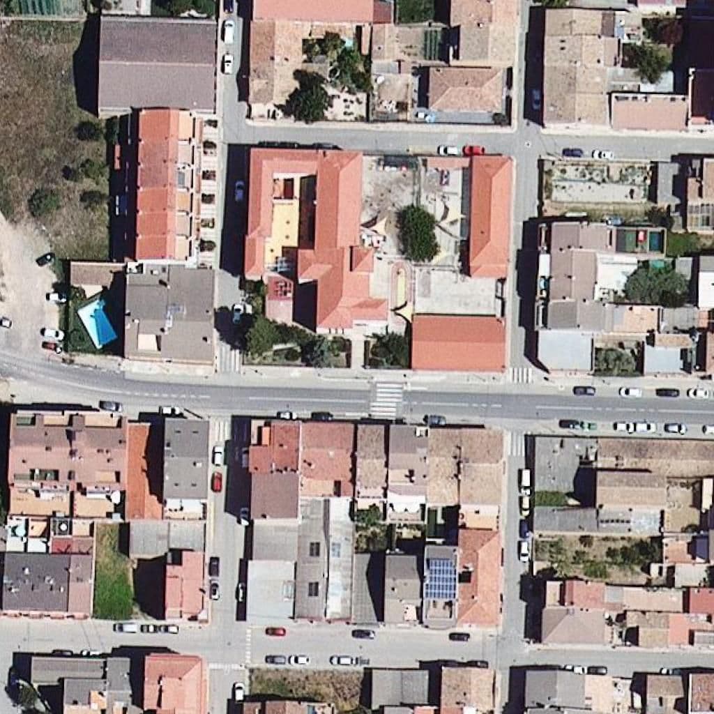 Aerial view of the grounds of Vedruna Sant Josep Navàs