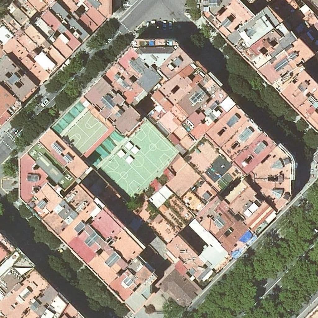 Aerial view of the grounds of Tic-Tac Gran Via
