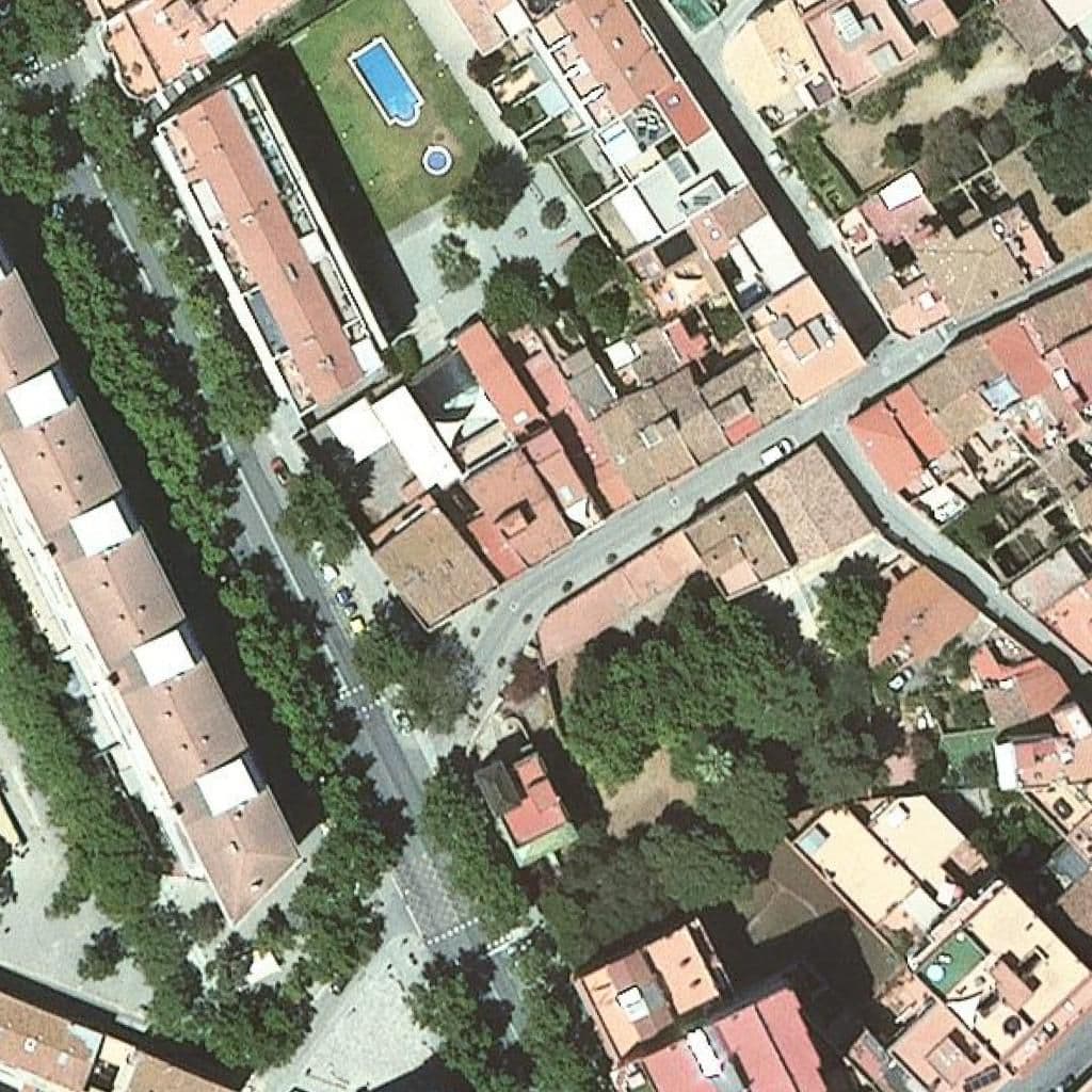 Aerial view of the grounds of Nen Jesús De Praga