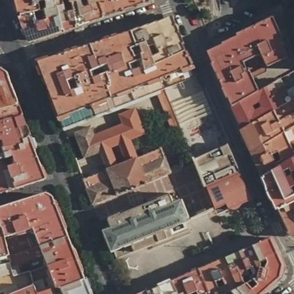 Aerial view of the grounds of ANDRÉS BAQUERO
