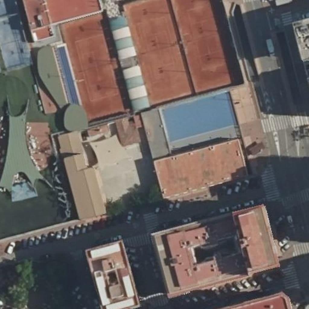 Aerial view of the grounds of NICOLÁS DE LAS PEÑAS