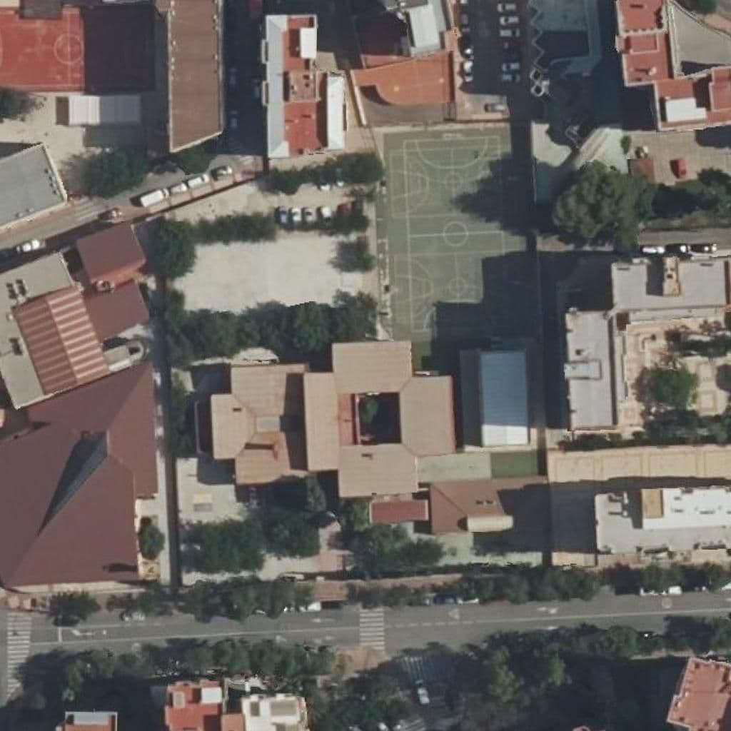 Aerial view of the grounds of SAN PABLO
