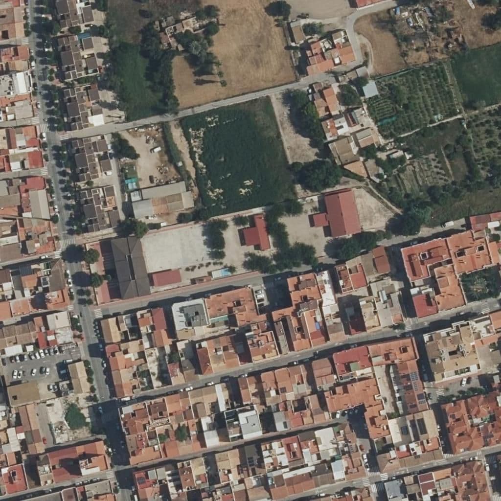 Aerial view of the grounds of JOSÉ MORENO