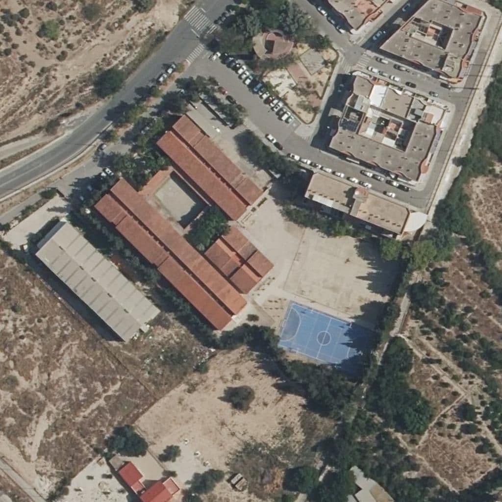Aerial view of the grounds of JOSÉ PLANES