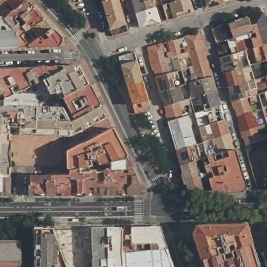 Aerial view of the grounds of MARIANO BAQUERO GOYANES