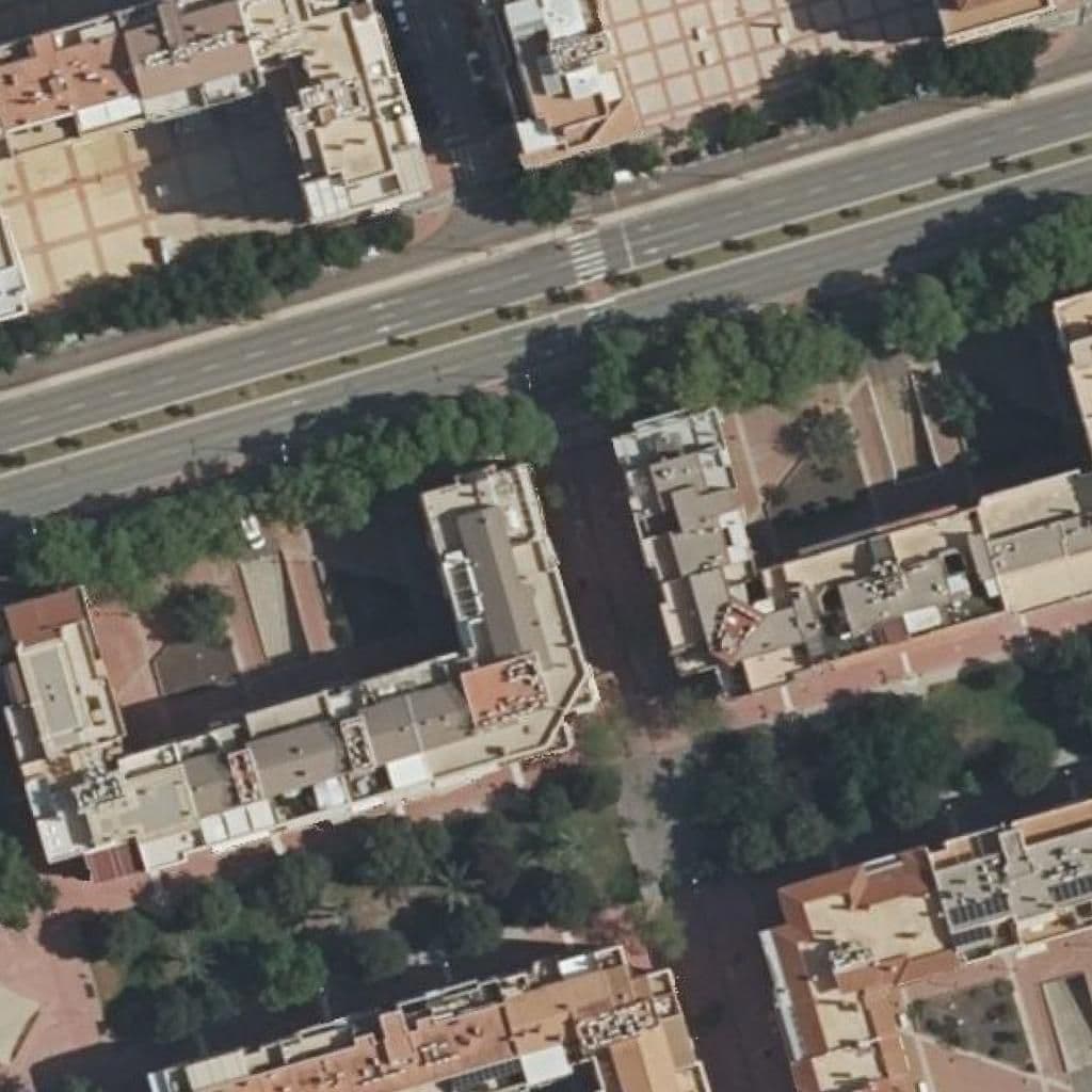 Aerial view of the grounds of SOLCITOS