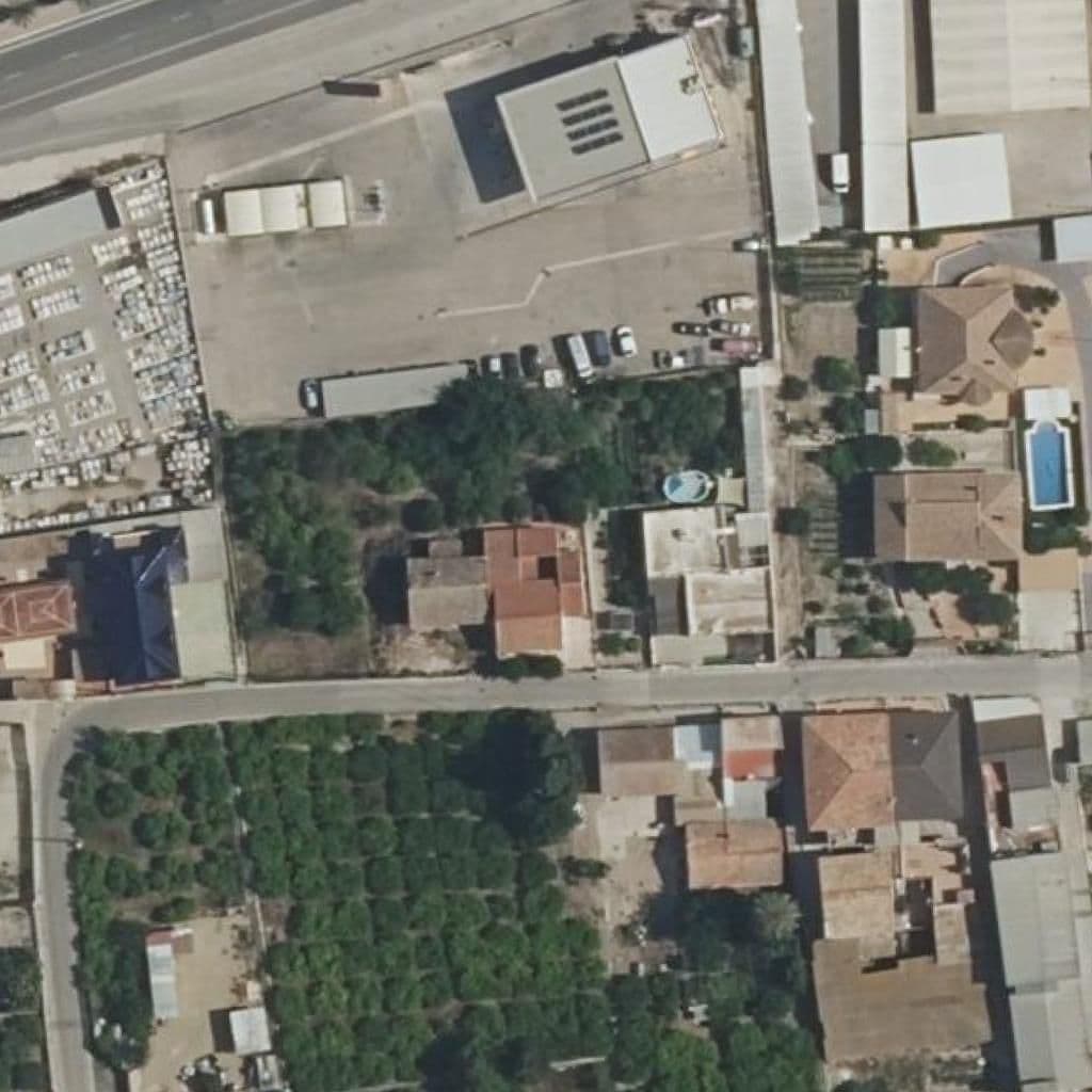 Aerial view of the grounds of INSTITUTO SUPERIOR DE FORMACIÓN PROFESIONAL HOSTELERÍA Y TURISMO VESTA