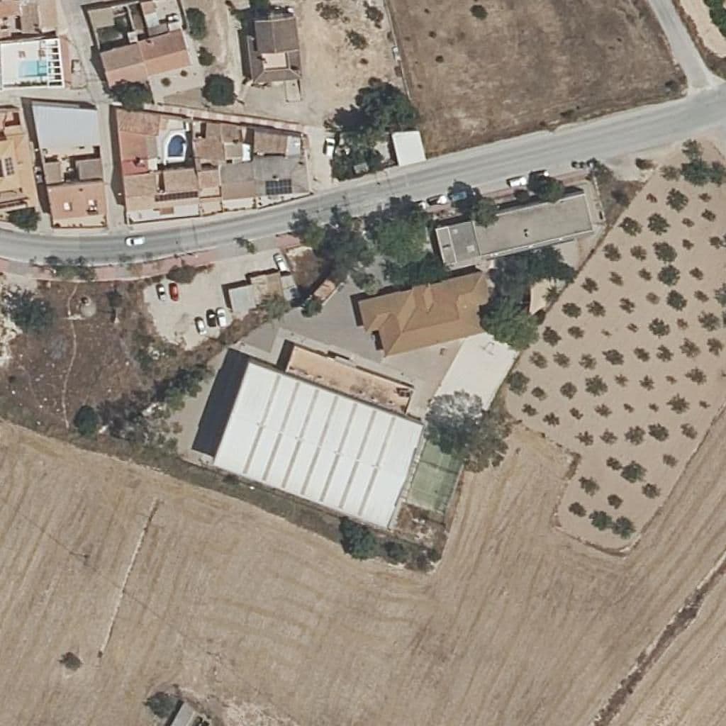 Aerial view of the grounds of NTRA. SRA. DE LAS MARAVILLAS