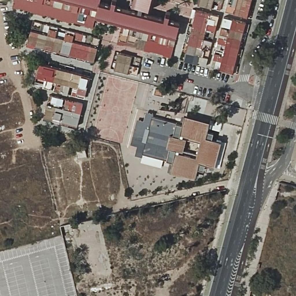 Aerial view of the grounds of SANTA ROSA DE LIMA