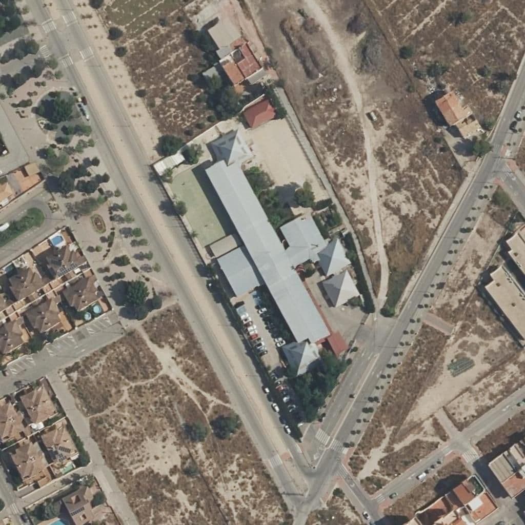 Aerial view of the grounds of PÉREZ URRUTI