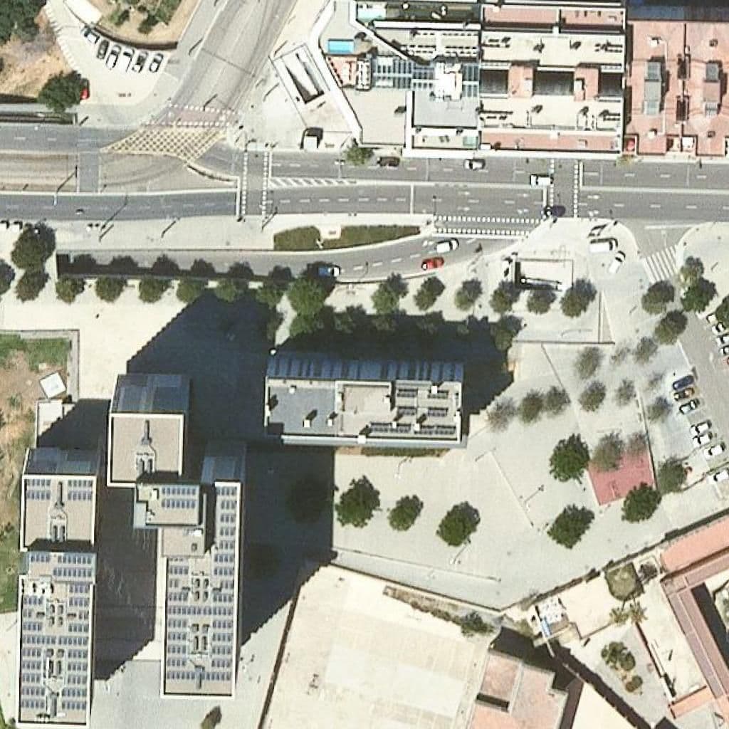 Aerial view of the grounds of Lli Privada La Gua-Gua