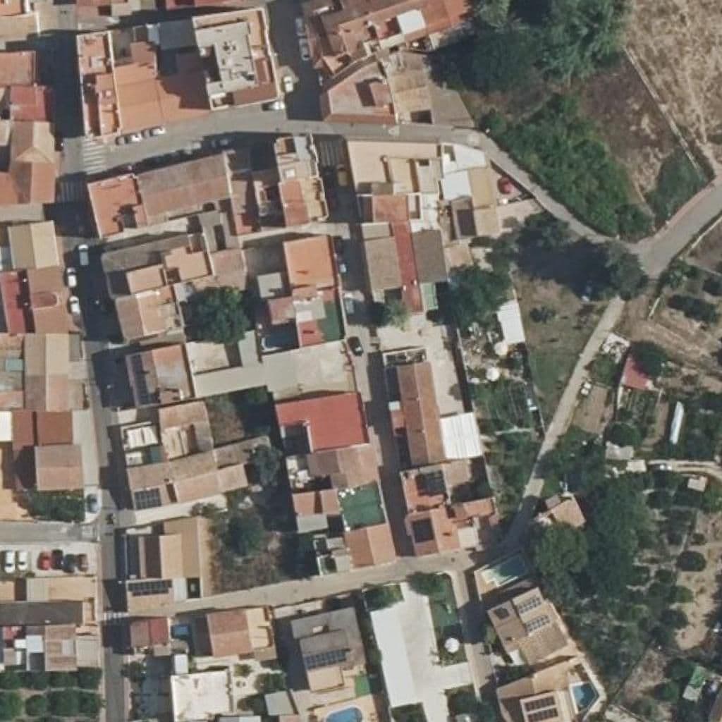 Вид сверху на территорию школы «RINCÓN DE BENISCORNIA»