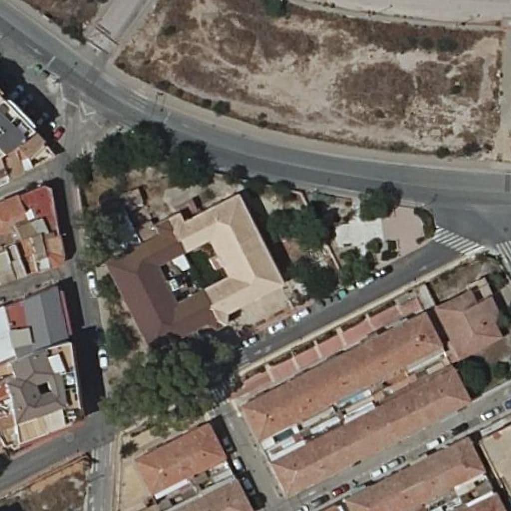 Aerial view of the grounds of SAN ROQUE