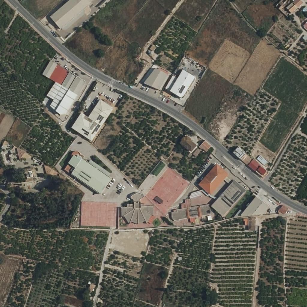 Vista aérea del recinto de SEVERO OCHOA