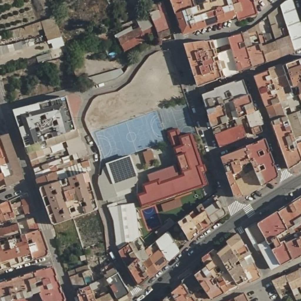 Vista aérea del recinto de SAN LORENZO